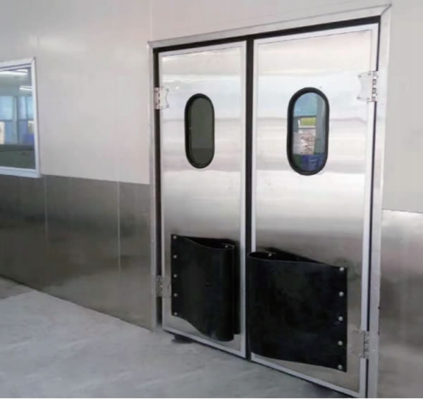 Anti collision free door